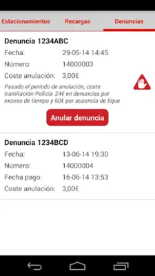 Zaragoza ApParca android App screenshot 11