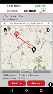 Zaragoza ApParca android App screenshot 13